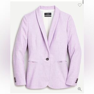 J.Crew Parker Lavender Linen Blazer